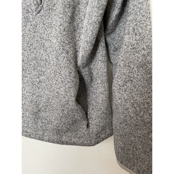 THE NORTH FACE - Gray Dark Women's Jacket Beautiful Buttons Hooded - Picture 3 of 8